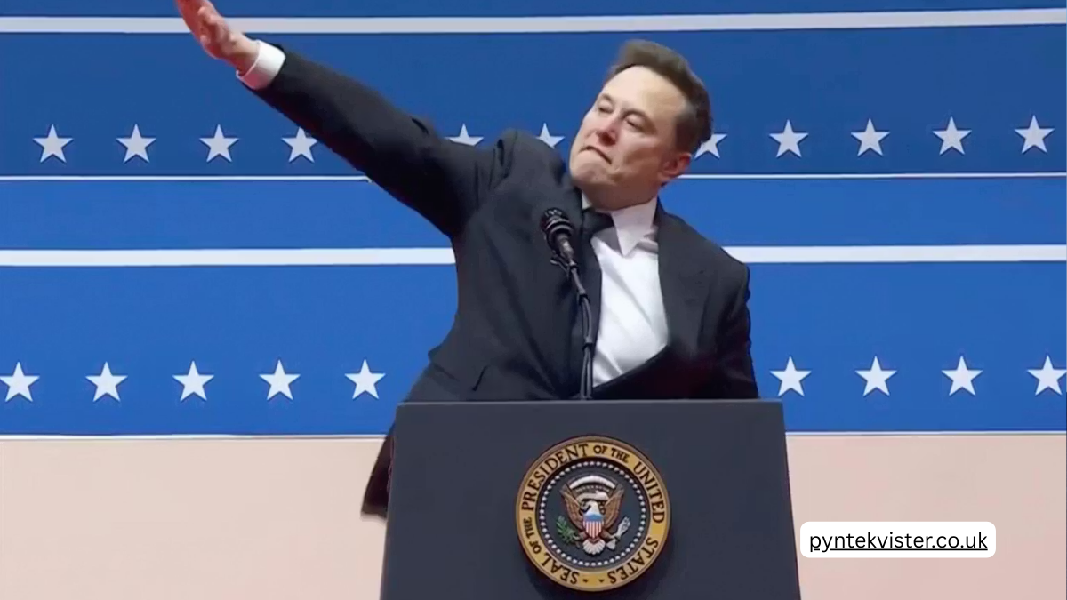 elon musk salute